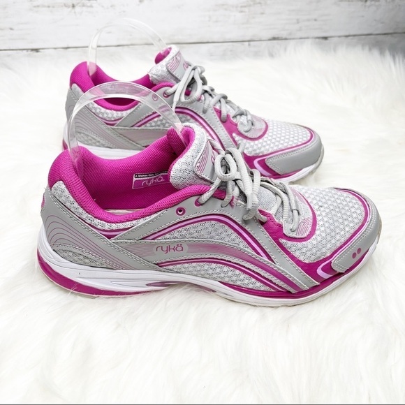 Ryka Grey Purple Running Gym Sneakers Size Women’s 8.5 - Picture 10 of 10